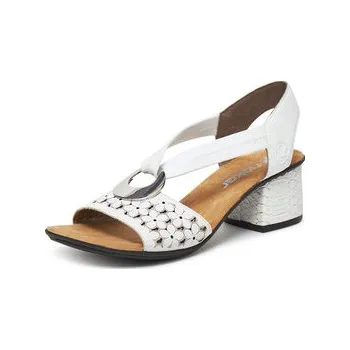 Dámská obuv Rieker Sandály 64677-80 Bílá 41