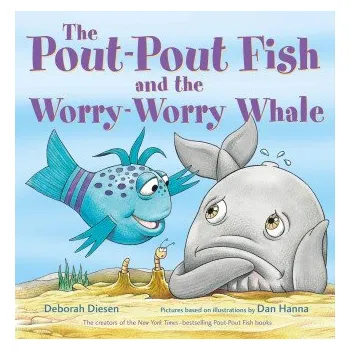 První čtění The Pout-Pout Fish and the Worry-Worry Whale (Dan Hanna)(Leporelo)