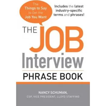 Cizojazyčná kniha Job Interview Phrase Book (Nancy Schuman)(Brožovaná)