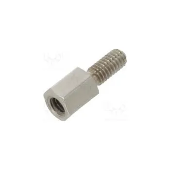 Spojovací materiál Distanční sloupek se závitem 5mm Vnit.závit M2,5 šestihranný
