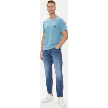 Pánské tričko BOSS T-Shirt 50531401 Světle modrá Regular Fit XL