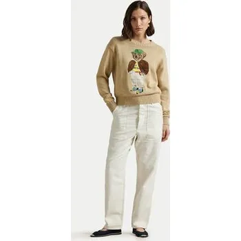 Pánský svetr Polo Ralph Lauren Svetr 211972121001 Béžová Relaxed Fit M