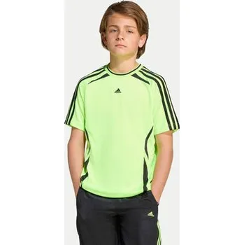 adidas T-Shirt Teamgeist JY6318 Zelená Loose Fit 9_10Y
