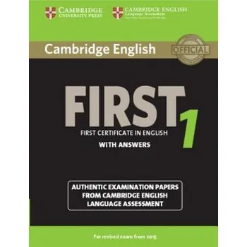Učebnice Cambridge English First 1 for Revised Exam from 2015 Student's Book with Answers (Brožovaná)