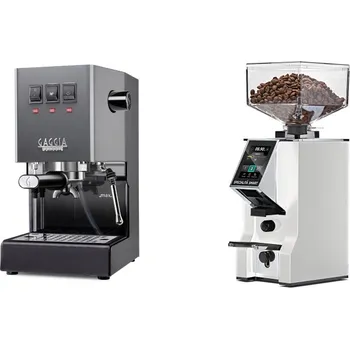 Kávovar Gaggia Classic E24, grey + Eureka Mignon Specialita Smart, CR…