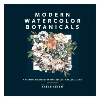 Umění Modern Watercolor Botanicals: A Creative Workshop in Watercolor, Gouache, & Ink (Paige Tate & Co)(Brožovaná)
