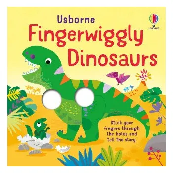 První čtění Fingerwiggly Dinosaurs (Felicity Brooks)(Leporelo)