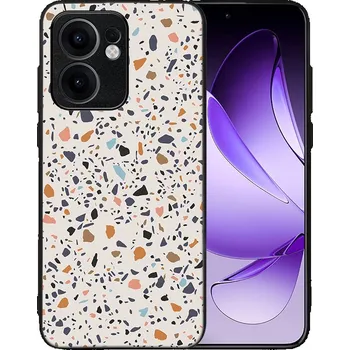 Pouzdro na mobilní telefon VSECHNONAMOBIL 117048 MY ART Ochranný kryt pro Oppo Reno13 F 5G / Reno13 FS 5G BÉŽOVÉ teraco (162)