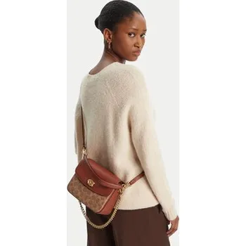 Módní doplněk Coach Kabelka CV436 Hnědá OS