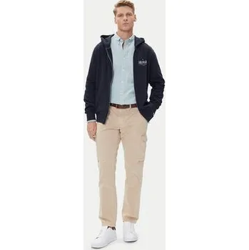 Pánské oblečení Tommy Hilfiger Mikina Stacked MW0MW39375 Tmavomodrá Regular Fit S