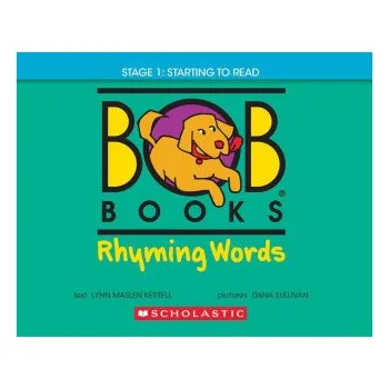 Učebnice Bob Books - Rhyming Words Hardcover Bind-Up Phonics, Ages 4 and Up, Kindergarten, Flashcards (Stage 1: Starting to Read) (Dana Sullivan)(Pevná)