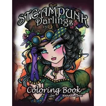 Kniha Steampunk Darlings Coloring Book (Hannah Lynn)(Brožovaná)