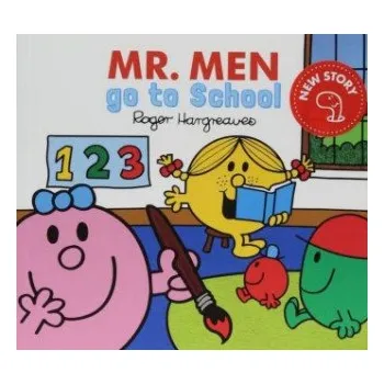 Cizojazyčná kniha Mr. Men Little Miss go to School (Adam Hargreaves)(Brožovaná)