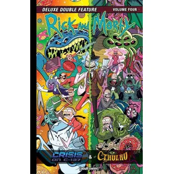 Komiks pro dospělé Rick and Morty Deluxe Double Feature Vol. 4 (Jim Zub,Ryan Lee,Troy Little)(Pevná)