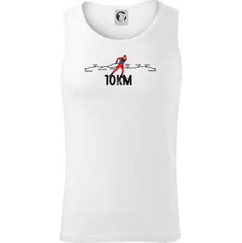 10km po Jizerkách - Tílko pánské Core - S ( Bílá )