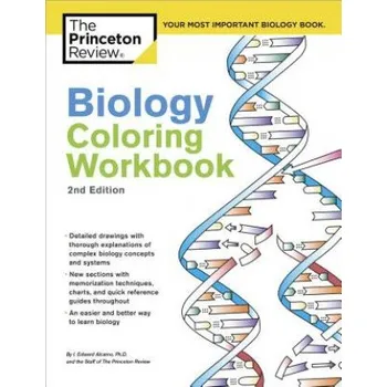 Cizojazyčná kniha Biology Coloring Workbook, 2nd Edition (Princeton Review)(Brožovaná)