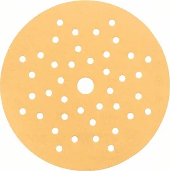 Brusný papír BOSCH Brusné papíry C470 pro excentrické brusky, Best for Wood and Paint, průměr 125 mm, 180 multiděrování (5 ks) 2608608X76