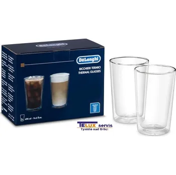 Sklenice De'Longhi DLSC319 490 ml 2 ks