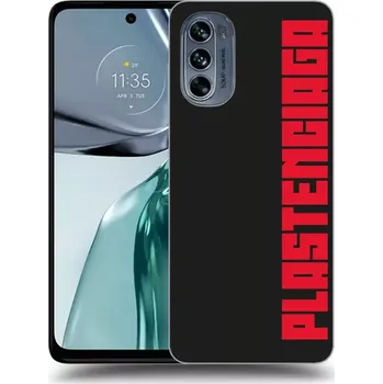 Pouzdro na mobilní telefon Picasee silikonový černý obal pro Motorola Moto G62 - Plastenciaga