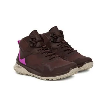 Dámské tenisky ECCO Sneakersy W Tex Mid Wp 82432361411 Hnědá 38