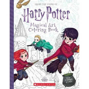 Učebnice Magical Art Coloring Book (Harry Potter) (Pevná)