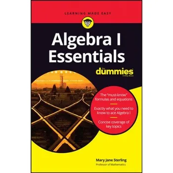 Cizojazyčná kniha Algebra I Essentials For Dummies (Mary Jane Sterling)(Brožovaná)