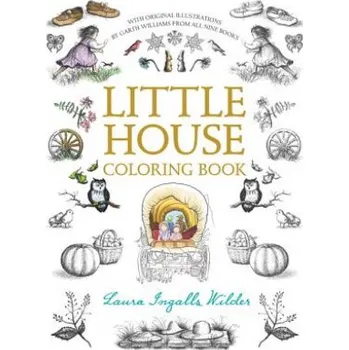 Cizojazyčná kniha Little House Coloring Book (Laura Ingalls Wilder)(Brožovaná)