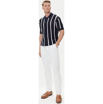 Pánská košile Tommy Hilfiger Košile Vertical MW0MW41225 Tmavomodrá Regular Fit S
