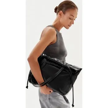 Kabelka Calvin Klein Kabelka Drawstring Tote LV04K3159G Černá OS