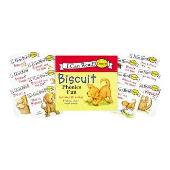 Cizí jazyk Biscuit 12-Book Phonics Fun! (Alyssa Satin Capucilli,Pat Schories)(Brožovaná)