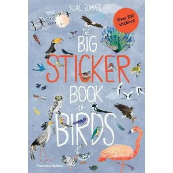Cizojazyčná kniha Big Sticker Book of Birds (Yuval Zommer)(Brožovaná)