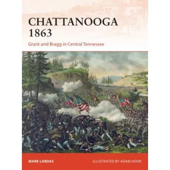 Cizojazyčná kniha Chattanooga 1863 (Mark Lardas)(Brožovaná)