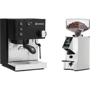 Kávovar Rancilio Silvia E, black + Eureka Mignon Specialita Smart, CR…