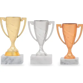 Pohár EKONOM, výška 14 cm, bronzový