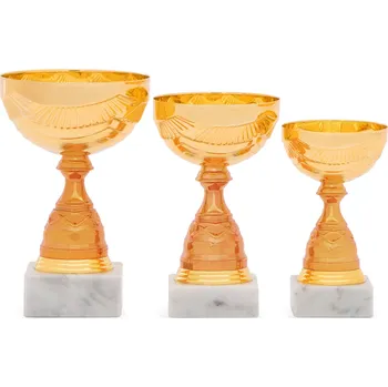 Pohár EKONOM, výška 18 cm, bronzový/zlatý
