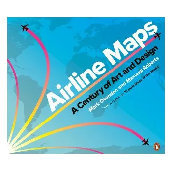 Cizojazyčná kniha Airline Maps (Maxwell Roberts)(Brožovaná)