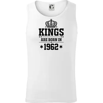 Kings are born in 1962 - Tílko pánské Core - S ( Bílá )