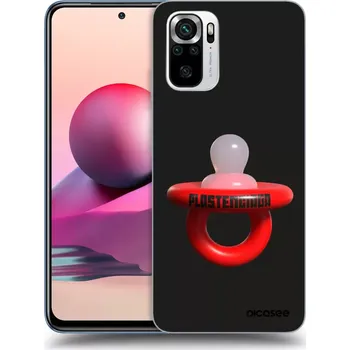 Pouzdro na mobilní telefon Picasee silikonový černý obal pro Xiaomi Redmi Note 10S - Le Dudel