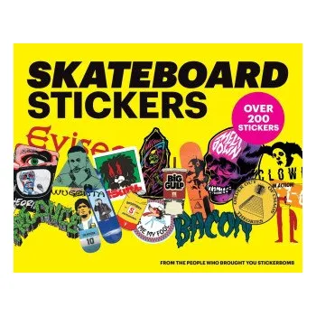 Cizojazyčná kniha Skateboard Stickers (Brožovaná)