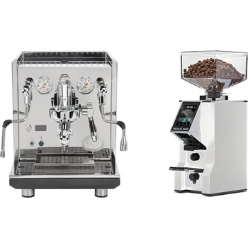 Kávovar ECM Synchronika II + Eureka Mignon Specialita Smart, CR white