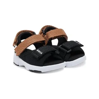 Dámská obuv BOSS Sandály J52159 M Černá 21