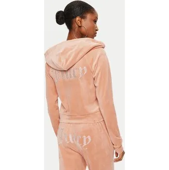 Dámská mikina Juicy Couture Mikina Madison JCWA122001 Béžová Slim Fit XXS