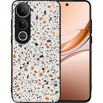 Příslušenství pro tablet VSECHNONAMOBIL 117481 MY ART Ochranný kryt pro Vivo V50 Lite BEIGE TERRAZZO (162)