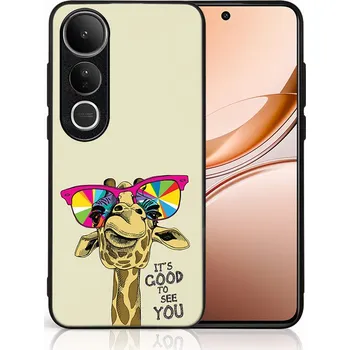 Pouzdro na tablet VSECHNONAMOBIL 117530 MY ART Ochranný kryt pro Vivo V50 Lite GIRAFFE (180)