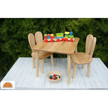 Dětsný nábytek Dětský nábytek stůl se stůl se židlí - 2.jakost