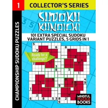Cizojazyčná kniha Sudoku Kunoichi: 101 Extra Special Sudoku Variant Puzzles, 5 grids in 1 (Mindful Puzzle Books)(Brožovaná)