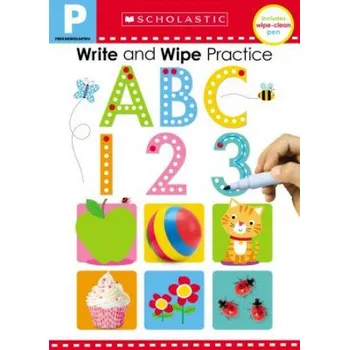 Kniha ABC 123 Write and Wipe Flip Book: Scholastic Early Learners (Write and Wipe) (Scholastic,Scholastic Early Learners)(Leporelo)