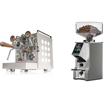 Kávovar Rocket Espresso Appartamento, white, walnut + Eureka Mignon…