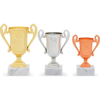 Pohár EKONOM, výška 16 cm, bronzový