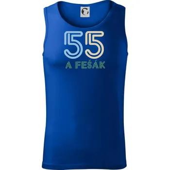 55 a fešák - Tílko pánské Core - XL ( Královská modrá )